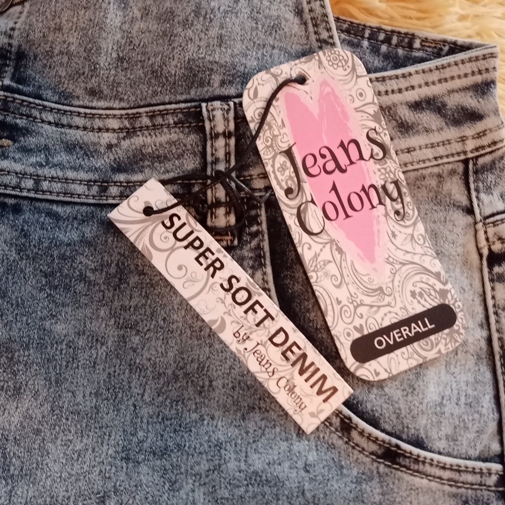 DENIM OVERALLS - Picture 7 of 8